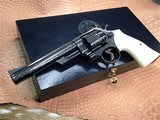 1957 Smith & Wesson Pre-29, .44 Magnum, Factory A Engraved, W/ Letter, Factory Presentation Case, Ivory Grips - 21 of 23