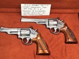 Set of Factory A Engraved Smith & Wesson model 66-1 Revolvers , Factory Letters, Cased - 13 of 25