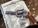 Set of Factory A Engraved Smith & Wesson model 66-1 Revolvers , Factory Letters, Cased - 9 of 25