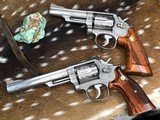 Set of Factory A Engraved Smith & Wesson model 66-1 Revolvers , Factory Letters, Cased - 11 of 25