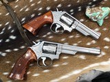 Set of Factory A Engraved Smith & Wesson model 66-1 Revolvers , Factory Letters, Cased - 17 of 25