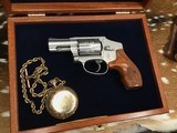 Factory Engraved and Cased Smith & Wesson 640, .357 Magnum, J Frame, Trades Welcome! - 8 of 17