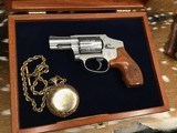 Factory Engraved and Cased Smith & Wesson 640, .357 Magnum, J Frame