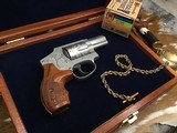 Factory Engraved and Cased Smith & Wesson 640, .357 Magnum, J Frame, Trades Welcome! - 3 of 17
