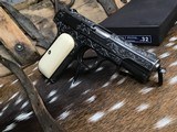 1903 Colt Hammerless .32 acp. Hand Engraved, Ivory Grips, boxed, 1919 Mfg. - 7 of 23