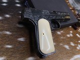1903 Colt Hammerless .32 acp. Hand Engraved, Ivory Grips, boxed, 1919 Mfg. - 13 of 23