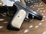 1903 Colt Hammerless .32 acp. Hand Engraved, Ivory Grips, boxed, 1919 Mfg. - 17 of 23