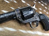 Colt Custom Shop Factory “D” Engraved Single Action Army Revolver, Cased W/Letter, .45 Colt, 1978 Mfg. - 20 of 25