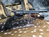 Colt Custom Shop Factory “D” Engraved Single Action Army Revolver, Cased W/Letter, .45 Colt, 1978 Mfg. - 12 of 25