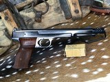 Sold on Layaway…1960 Mfg. Smith & Wesson Model 41, 7.4 Inch W/ Compensator, .22 Short, Boxed W/ Factory Letter - 17 of 25