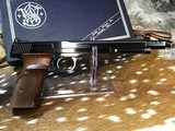 Sold on Layaway…1960 Mfg. Smith & Wesson Model 41, 7.4 Inch W/ Compensator, .22 Short, Boxed W/ Factory Letter - 18 of 25