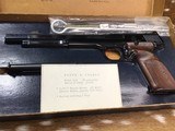 Sold on Layaway…1960 Mfg. Smith & Wesson Model 41, 7.4 Inch W/ Compensator, .22 Short, Boxed W/ Factory Letter - 15 of 25