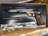 Sold on Layaway…1960 Mfg. Smith & Wesson Model 41, 7.4 Inch W/ Compensator, .22 Short, Boxed W/ Factory Letter - 1 of 25