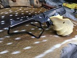 1949 Colt Woodsman Sport, Hand Engraved, Ivory Target Grips - 18 of 22