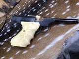 1949 Colt Woodsman Sport, Hand Engraved, Ivory Target Grips - 12 of 22