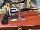 1975 Mfg Colt New Frontier Buntline, .22 LR. & .22 Mag Cyl. Cased - 8 of 19