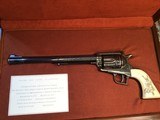 Ruger NM BlackHawk .357 Maximum, 10.5 inch, Stunning Master Engraved W/Gold Inlay, Ivory, Cased, Trades Welcome! - 22 of 25