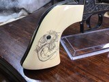 Ruger NM BlackHawk .357 Maximum, 10.5 inch, Stunning Master Engraved W/Gold Inlay, Ivory, Cased, Trades Welcome! - 14 of 25