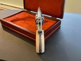 Engraved Smith & Wesson model 60 no-dash, Ivory, Cased W/Engravers Letter - 13 of 17