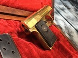 1927 Mfg. Walther model 9 Vest Pocket, Factory Engraved, Gold plated, .25acp. Cased, Trades Welcome! - 15 of 16