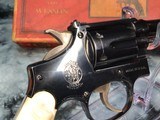 1939 Humpback Prewar Smith & Wesson K-22 Outdoorsman 1st Model, Boxed, - 8 of 22