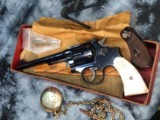 1939 Humpback Prewar Smith & Wesson K-22 Outdoorsman 1st Model, Boxed, - 2 of 22