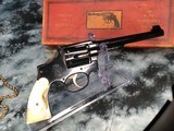 1939 Humpback Prewar Smith & Wesson K-22 Outdoorsman 1st Model, Boxed, - 12 of 22
