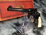 1939 Humpback Prewar Smith & Wesson K-22 Outdoorsman 1st Model, Boxed, - 18 of 22