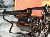 1939 Humpback Prewar Smith & Wesson K-22 Outdoorsman 1st Model, Boxed, - 9 of 22