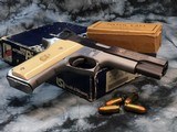 Smith & Wesson 745 IPSC 10th Anniversary, Engraved First Model 1 of 5000, Ivory Grips, Boxed, Trades Welcome - 8 of 24