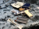 Smith & Wesson 745 IPSC 10th Anniversary, Engraved First Model 1 of 5000, Ivory Grips, Boxed, Trades Welcome - 13 of 24