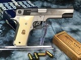 Smith & Wesson 745 IPSC 10th Anniversary, Engraved First Model 1 of 5000, Ivory Grips, Boxed, Trades Welcome - 20 of 24
