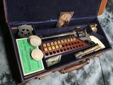 1883 Colt Frontier Six Shooter, 44/40, Etched Panel, Carved Ivory, Leather Embossed Gunfighters Case - 1 of 25