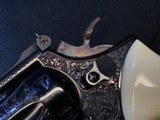 1970 Mfg. K-22 Factory “A” Engraved, Ivory Target Grips, S&W Roy Jinks Letter, Cased - 13 of 25