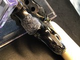 1970 Mfg. K-22 Factory “A” Engraved, Ivory Target Grips, S&W Roy Jinks Letter, Cased - 22 of 25