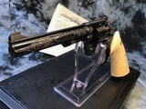 1970 Mfg. K-22 Factory “A” Engraved, Ivory Target Grips, S&W Roy Jinks Letter, Cased - 12 of 25