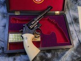1970 Mfg. K-22 Factory “A” Engraved, Ivory Target Grips, S&W Roy Jinks Letter, Cased - 15 of 25