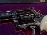 1970 Mfg. K-22 Factory “A” Engraved, Ivory Target Grips, S&W Roy Jinks Letter, Cased - 4 of 25