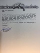 1970 Mfg. K-22 Factory “A” Engraved, Ivory Target Grips, S&W Roy Jinks Letter, Cased - 18 of 25