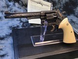 1970 Mfg. K-22 Factory “A” Engraved, Ivory Target Grips, S&W Roy Jinks Letter, Cased - 23 of 25