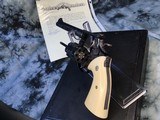 1970 Mfg. K-22 Factory “A” Engraved, Ivory Target Grips, S&W Roy Jinks Letter, Cased - 20 of 25
