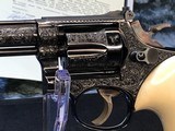 1970 Mfg. K-22 Factory “A” Engraved, Ivory Target Grips, S&W Roy Jinks Letter, Cased - 3 of 25
