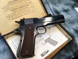 1947 Colt .38 Super 1911, 99% Boxed W/Colt Letter - 1 of 25