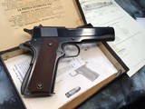 1947 Colt .38 Super 1911, 99% Boxed W/Colt Letter - 24 of 25
