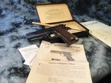 1947 Colt .38 Super 1911, 99% Boxed W/Colt Letter - 17 of 25