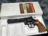 1982 Mfg. Colt Python, 6 inch, Blued W/ Box - 10 of 18