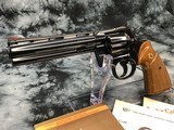 1982 Mfg. Colt Python, 6 inch, Blued W/ Box - 17 of 18