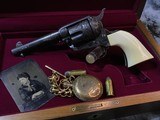 1900 Mfg. Colt SAA 4.75 inch, .45 Colt, Engraved, Ivory, Cased, - 2 of 23