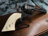 1900 Mfg. Colt SAA 4.75 inch, .45 Colt, Engraved, Ivory, Cased, - 13 of 23