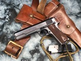 1917 Mfg. Colt 1911, Unissued 99% Condition W/ Colt Letter and Full WWI Rig. - 23 of 25
